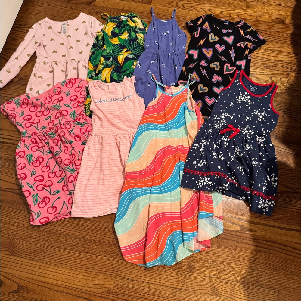 Assorted girls dresses